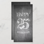 Fijne 25ste verjaardag op de krijgsraad (Voorkant / Achterkant)