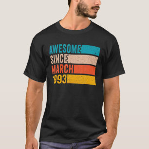 Fijne 29e verjaardag 29 jaar oud Geweldige sinds m T-shirt