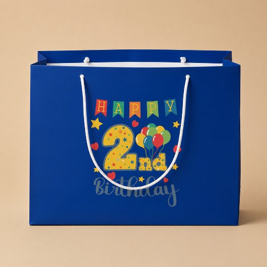 Fijne 2e verjaardag grote cadeautas