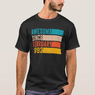 Fijne 30e verjaardag 30 jaar oud Geweldige sinds f T-shirt