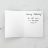 Fijne 3D verjaardag!!! Kaart (Binnen)