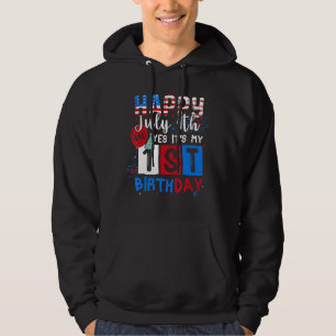 Fijne 4 juli en mijn geboortedag geboren op 4 van hoodie