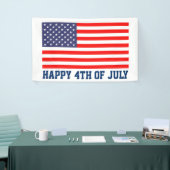 Fijne 4 juli Onafhankelijkheidsdag feestviering Spandoek (Beurs)