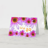 Fijne 50e verjaardag! kaart (Voorkant)