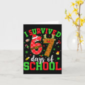 Fijne 67e schooldag Grappig kerst 67 meme S Kaart (Gele Bloem)