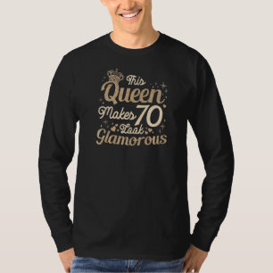 Fijne 70ste verjaardag 70 jaar oud Best Ager Good T-shirt