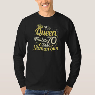 Fijne 70ste verjaardag 70 jaar oud Best Ager Good T-shirt