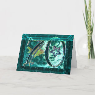 Fijne 70ste verjaardag! kaart