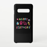 Fijne 8de verjaardag. 8 jaar per dag. samsung galaxy s10 hoesje<br><div class="desc">Fijne 8de verjaardag. Grappig en leuk ontwerp op de verjaardag met een mooie teddybeer met een cadeau en een grappig potlood om de verjaardagswensen te schrijven. Een perfecte match voor kleding,  shirten en accessoires.</div>