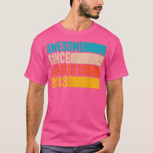 Fijne 9de verjaardag 9 jaar oud Geweldige sinds au T-shirt