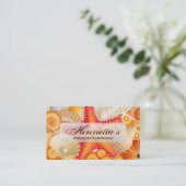 Fijne Abstracte Cool Cute Girly Natuur Mode Visitekaartje (Staand voorkant)