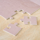 Fijne Abstracte ventilator op Bleek roze Legpuzzel (Zijkant)