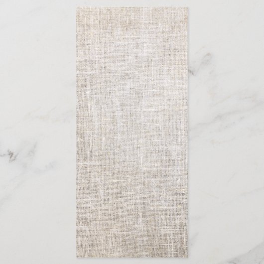 Fijne acrylbloem menu (Achterkant)