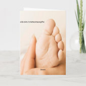 Fijne adoptiedag, ik denk aan je Kaart (Achterkant)