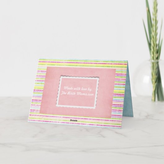 Fijne adoptiedag! kaart (Achterkant)