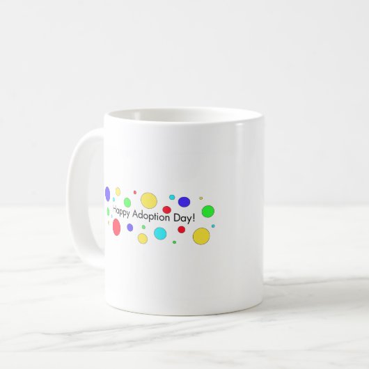 Fijne adoptiedag! Mok (Voorkant links)