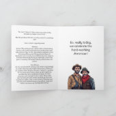 Fijne Amerikaanse Redneck Dag  Kaart (Binnen)