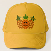 Fijne anassenontwerp - Trucker Hat Pet (Voorkant)