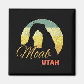 Fijne Arch als Moab Utah Souvenir Magneet (Voorkant)
