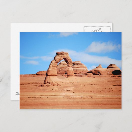 Fijne Arch, Arches, Utah, Briefkaart (Voorkant / Achterkant)