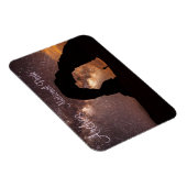 Fijne Arch tegen Starry Sky, Arches NP, Utah Magneet (Rechterzijde)