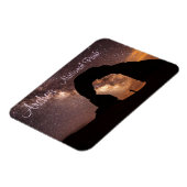 Fijne Arch tegen Starry Sky, Arches NP, Utah Magneet (Linkerzijde)