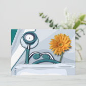 Fijne Artsen Dag. Doctor Appreciation Custom Kaart (Staand voorkant)