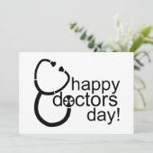 Fijne Artsen Dag! Kaart (Staand voorkant)