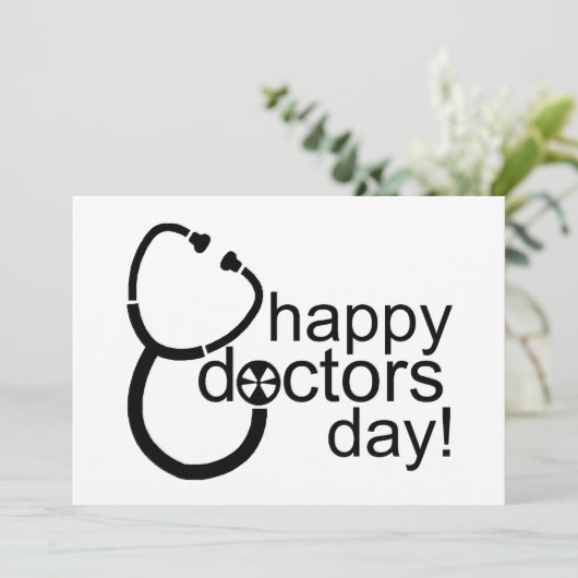 Fijne Artsen Dag! Kaart (Staand voorkant)