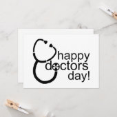 Fijne Artsen Dag! Kaart (Voorkant / Achterkant in situ)
