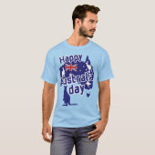 Fijne Australia Day  T-shirt (Voorkant volledig)
