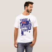 Fijne Australia Day  T-shirt (Voorkant volledig)