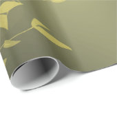 Fijne Aziatische bloemen noemen sjabloon papier (Rol Hoek)