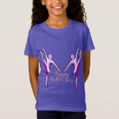 Fijne Ballet Dag T-shirt (Voorkant)