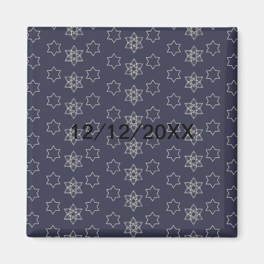 Fijne Bar Mitzvah! Magneet (Voorkant)