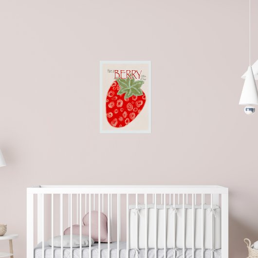 Fijne Bessendag Poster (Kinderkamer 2)