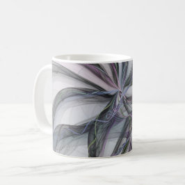 Fijne Bewegingen Modern Abstract Swingende Fractal Koffiemok