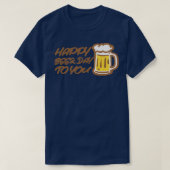 Fijne bierdag voor jou t-shirt (Design voorkant)