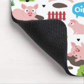 Fijne biggen in de modde Muismat (Hoek)