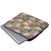 Fijne biggen in de modeelektronicazak laptop sleeve (Voorkant onderkant)