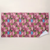 Fijne biggen in de mud-handdoek strandlaken (Voorkant)