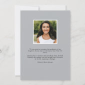 Fijne bladeren | Aankondiging foto-Afstuderen (Achterkant)