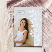 Fijne bladeren | Aankondiging foto-Afstuderen