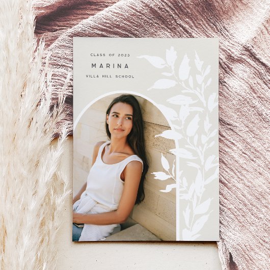 Fijne bladeren | Foto-Afstuderen Aankondiging