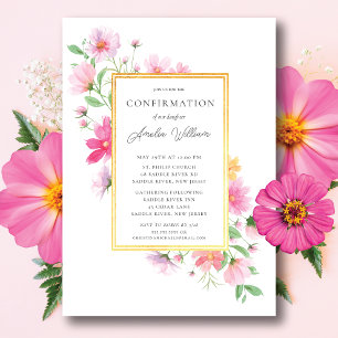 Fijne bloemblaadjes bevestiging kaart