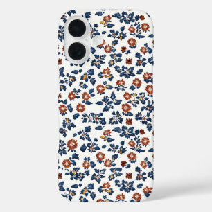 Fijne bloemen bloemenpatroon iPhone 16 hoesje
