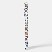 Fijne bloemen bloemenpatroon Case-Mate iPhone case (Achterkant / Links)