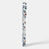 Fijne bloemen bloemenpatroon Case-Mate iPhone case (Achterkant / Rechts)
