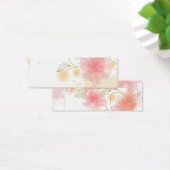 Fijne bloemen bookmarker mini visitekaartjes (Bureau)