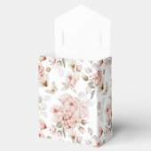 Fijne bloemen en vlinders bedankdoosjes (Geopend)